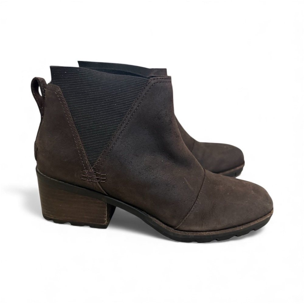 Sorel Dark Brown Ankle Booties